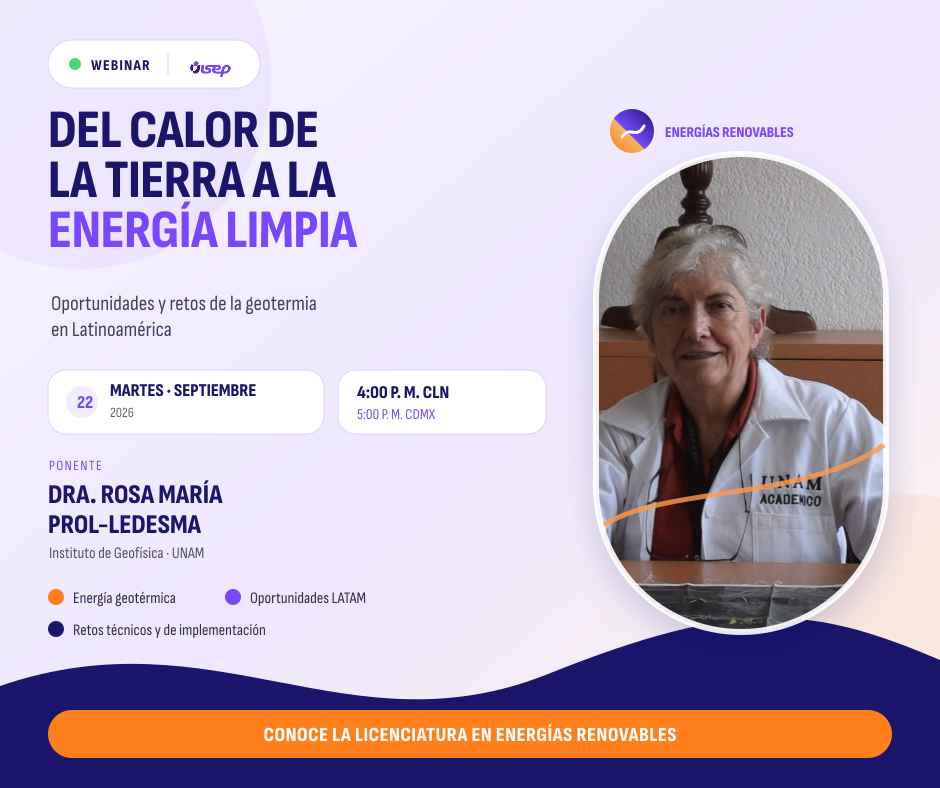 Webinar Del calor de la Tierra a la energía limpia